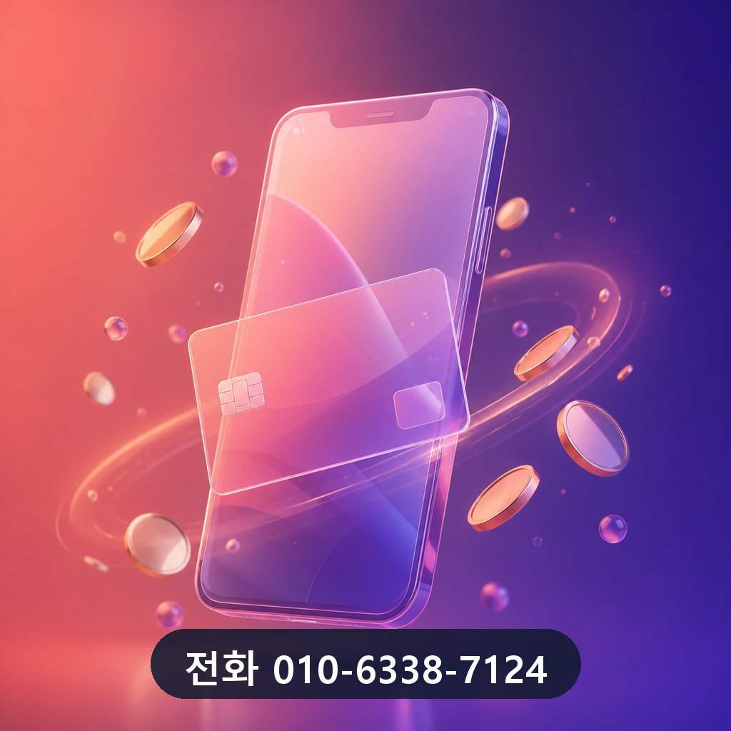 카드깡 대표 이미지 · 문의 010-6338-7124